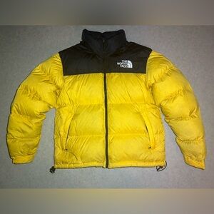The North Face 1996 Retro Nuptse 700 Puffer Jacket Yellow/Black - SIZE M
